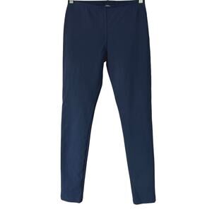 SnoSkin Women’s Pull On Pants Navy Blue Stretch Travel Career Size M